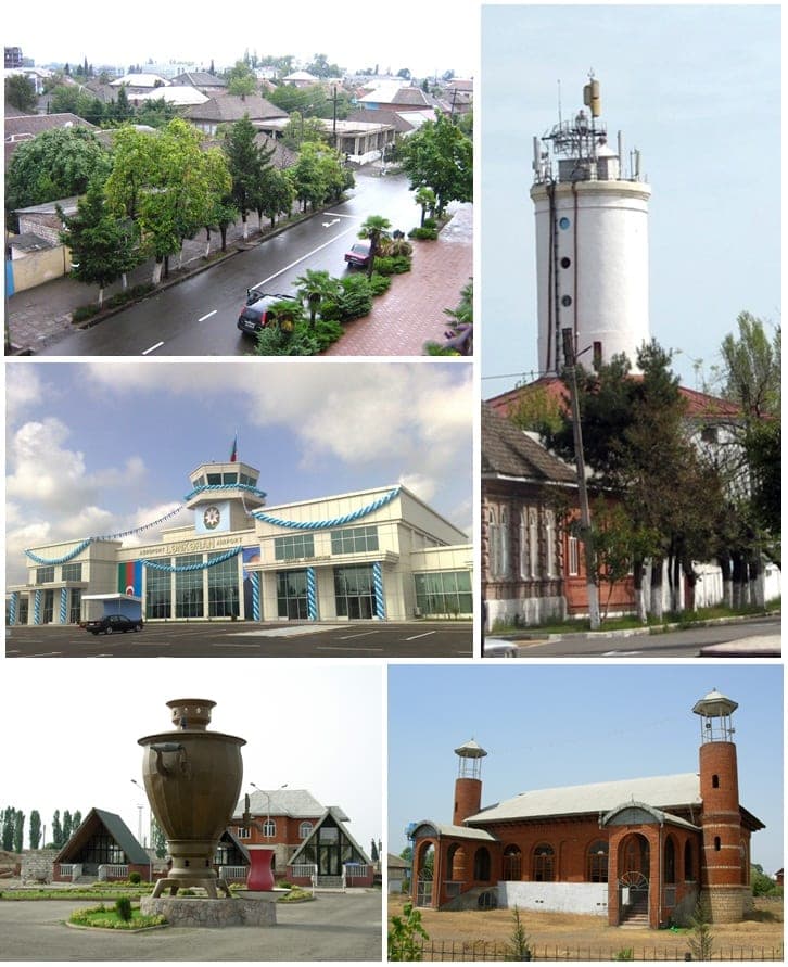 Lənkəranda Xəzər sahilində bağ evi